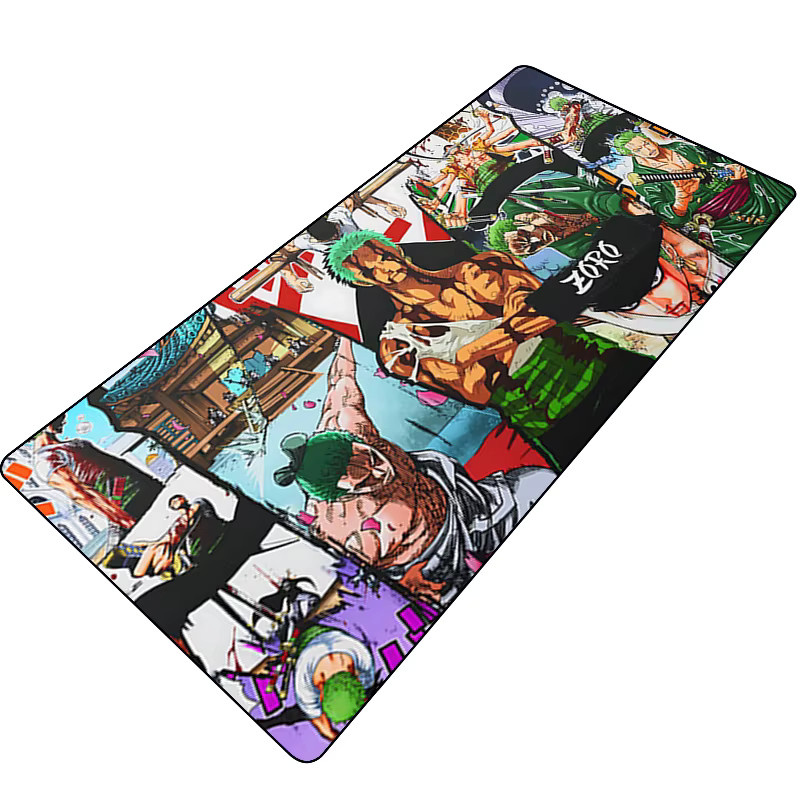 Bandai One Piece Zoro Anime Mauspad Rutschfeste Schreibtischunterlage in Multicolour - Bild 2