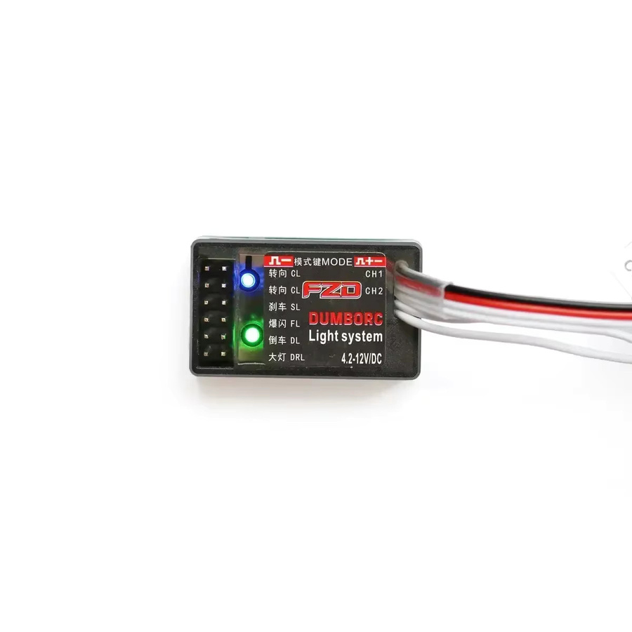 DUMBORC FZD RC Car Simulationslichtregler mit 12 LED-System-Kit - Bild 2