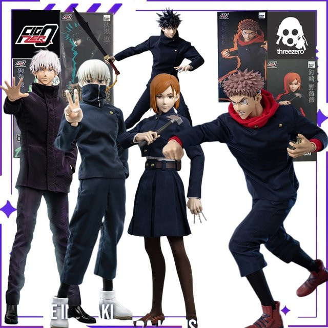 Threezero FigZero Series Spell Battle Gojo 1:6 Bewegliches Puppenmodell - Bild 1