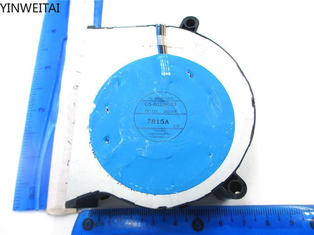 Toshiba Projektor Lüfter C5-8028R-03 12 V für Epson CB-1780 W/1785 W/1795F CB-1470UI/710UI/700U/LS100 in Blau - Bild 1