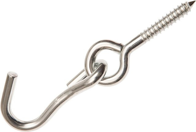 Conacord Hängematten-Haken aus Stahl, Durchmesser: 11 mm, Länge: 90 mm - Bild 1