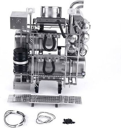 Thicon Models 55046 Schwerlastturm MAN aus Edelstahl im Maßstab 1:14 - Bild 1
