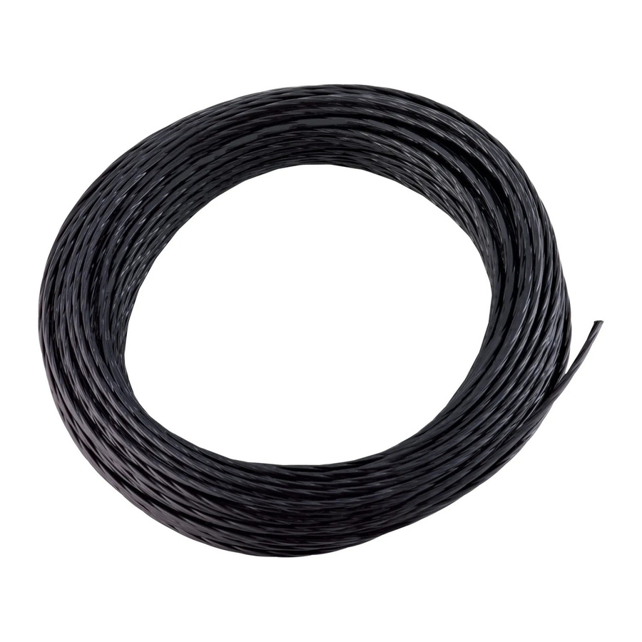 LUX-TOOLS Trimmerfaden Schwarz 1,6 mm x 15 m - Bild 2