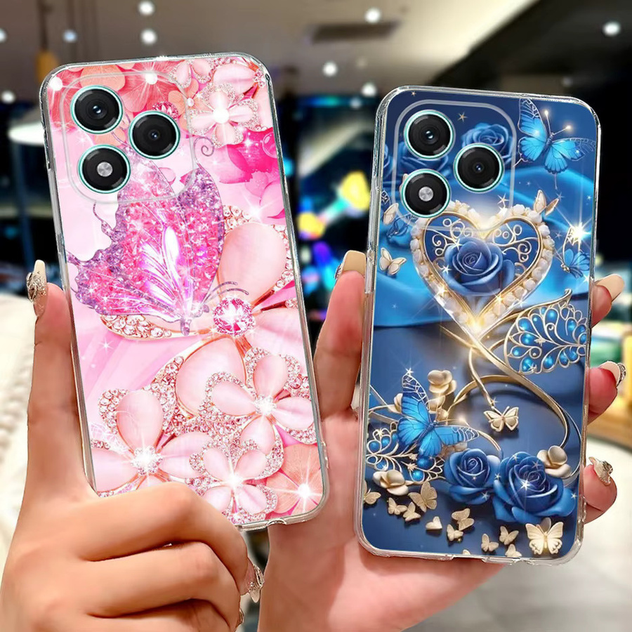 Silikon Schutzhülle mit Design für Honor 400 Lite in Multicolor - Bild 2