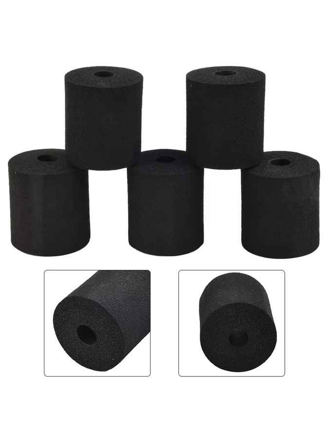 VIBRATITE Ersatz-Schwammrollenrad-Set für Kleberapplikatoren, 5er-Pack, Schwarz - Bild 6