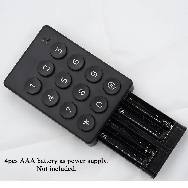TTLOCK Bluetooth Smart Fingerabdrucksperre mit drahtloser digitaler Tastatur in Schwarz - Bild 2