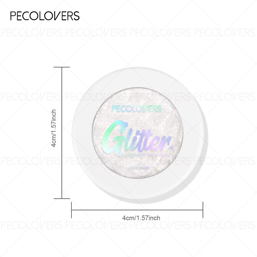 Chamäleon Lidschatten-Puder, rosa, schimmernd, Unisex - Bild 4