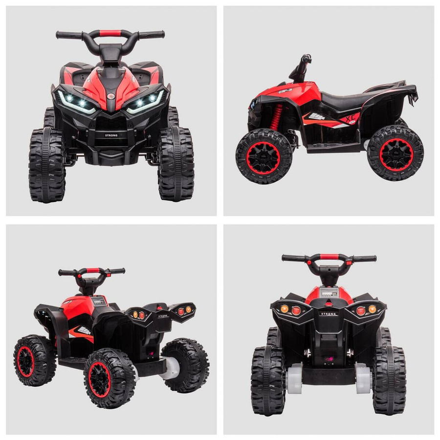 HOMCOM Elektro-Quad, rot, ab 3 Jahre - Bild 2
