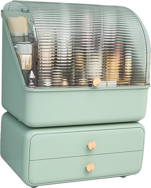 OutsideWorld Kosmetik Aufbewahrungsbox, hellgrün, staubdicht - Bild 1