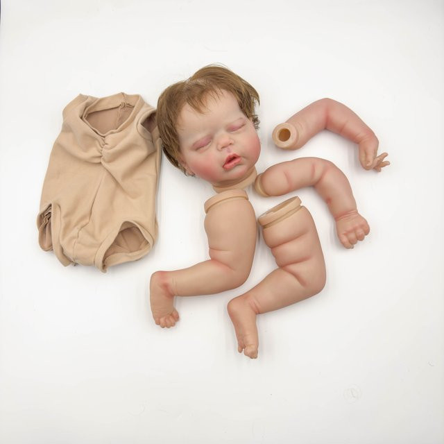 NPK Alexis Reborn-Puppen-Set, 22-Zoll, DIY Unfertiges Bemaltes Puppenspielzeug - Bild 1