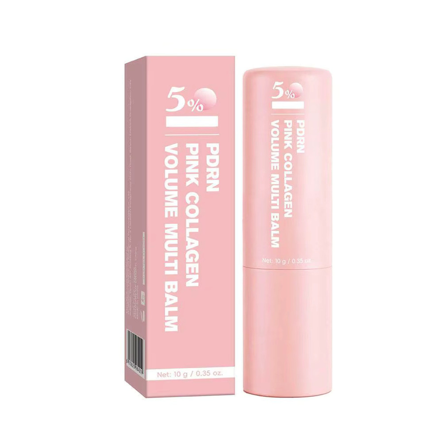 Jaysuing PDRN Pink Collagen Volume Multi Essence Balm, Hyaluronsäure, Kollagen, Lippen - Bild 5