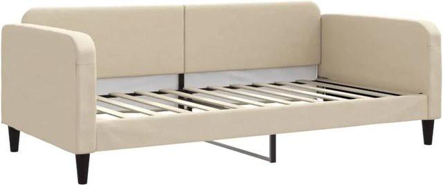 vidaXL Tagesbett in Beige mit Stoffbezug, B/T: 100 x 200 cm - Bild 1