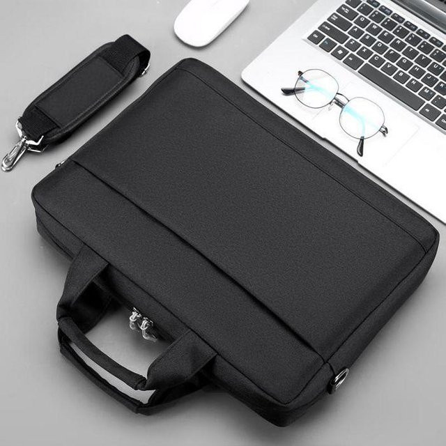 Gearlab Notebooktasche GLB201610 Toploader Schwarz für 14.1 Zoll - Bild 1