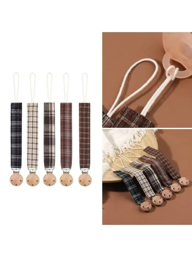28EC Schnuller-Clip-Kette, Kinder, 5 Stück/Set - Bild 6