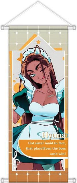 Anime Alien Bühne Wandrolle Poster mit Mizi, Sua, Ivan, Till, Hyuna und Luka zur Dekoration - Bild 1