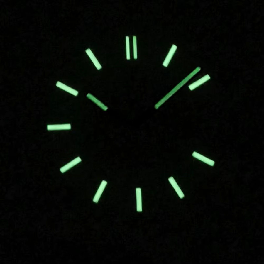 DEBERT Zifferblatt Muschel, leuchtend, für NH35 NH36 Automatikwerk, 28,5 mm - Bild 2