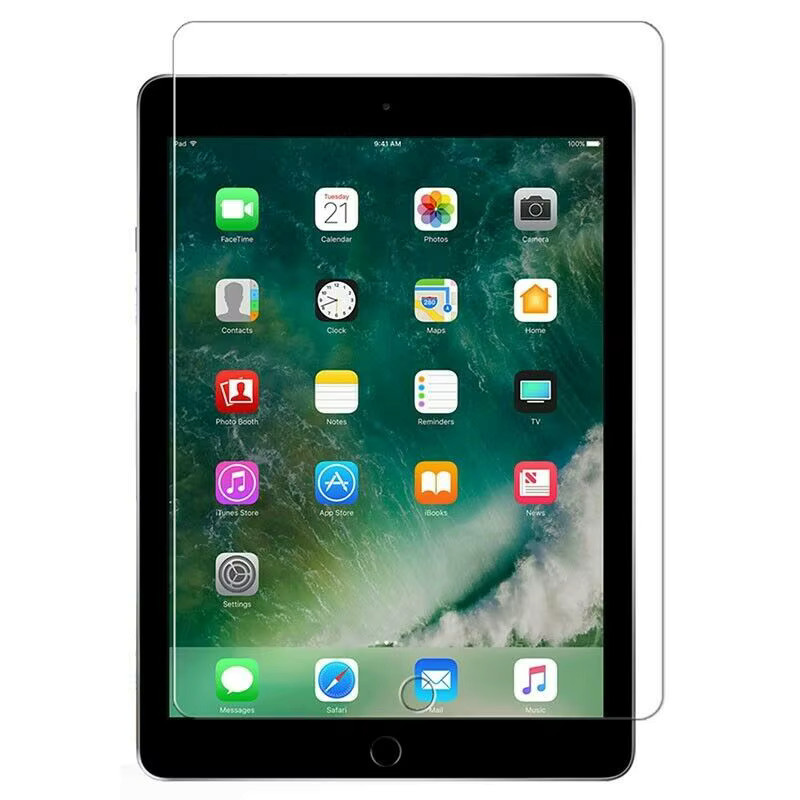 Apple Displayschutzfolie aus gehärtetem Glas für iPad 9,7 Zoll (5. Generation A1822, A1823 und 6. Generation A1893, A1954), transparent - Bild 2