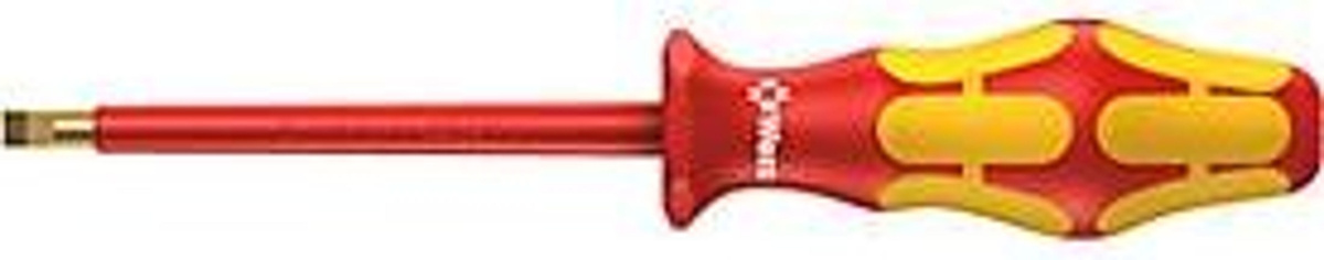 Wera 160 i VDE-Schlitzschraubendreher rot Breite: 1,2 mm, Tiefe: 6,5 mm, Höhe: 150 mm - Bild 2