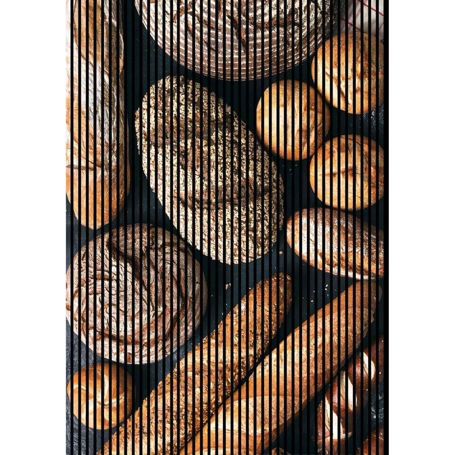FN Acustico Akustikplatte Brot Bunt aus PET und MDF, H x B x T: 2.400 x 1.693 x 19 mm - Bild 2