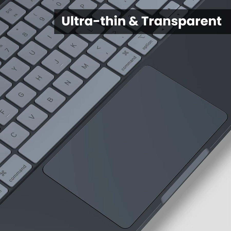 2 Stück transparenter Trackpad-Schutz für Apple MacBook Neo 13 Zoll 2026 A3404, kratzfeste Touchpad-Abdeckung - Bild 3