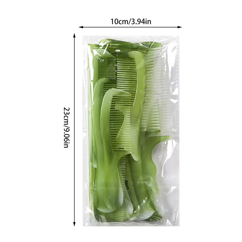 JETTING Haarkamm-Set, 10-teilig, Grün, Unisex - Bild 4