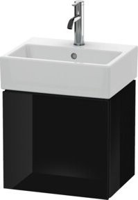 Duravit L-Cube Waschtischunterschrank wandhängend, Farbe Weiß Hochglanz, B/T/H: 43,4 x 34,1 x 40 cm - Bild 1