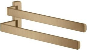 Hansgrohe Axor Handtuchhalter 2-arm schwenkbar Wandmontage Brushed Bronze Breite: 40,9 cm - Bild 1