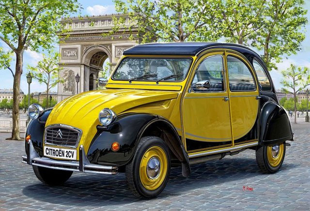 Revell Citroen 2CV Charleston, Modellauto, 1:24, ab 10 Jahren - Bild 6
