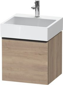 Duravit Waschtischunterschrank D-Neo, wandhängend, weiß/Eier marmoriert, B/T: 48,4 x 44,2 cm - Bild 1