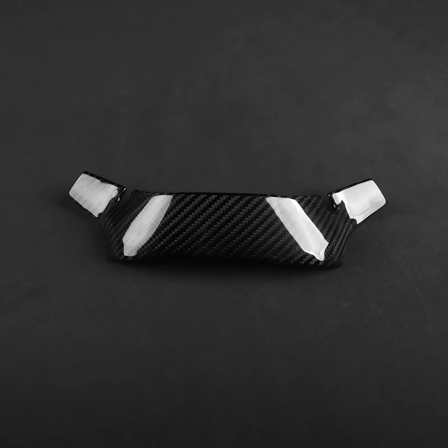 RRX CARBON Lenkrad Panel Abdeckung aus echtem Carbon in Schwarz für BMW X3M F97, X4M F98, X5M F95 und X6M F96 - Bild 2