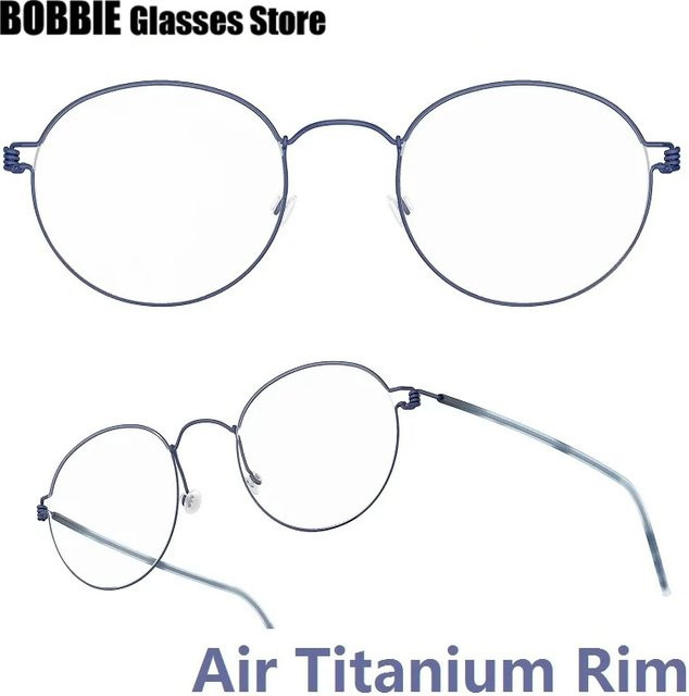 Air Titan Korrektionsbrille, randlos, rund, Titanium, Unisex, SO SMOOTH WIND - Bild 1