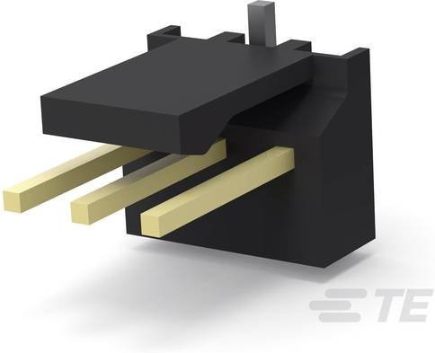 TE Connectivity Einbau-Stiftleiste Standard in Schwarz 3-647167-3 - Bild 1