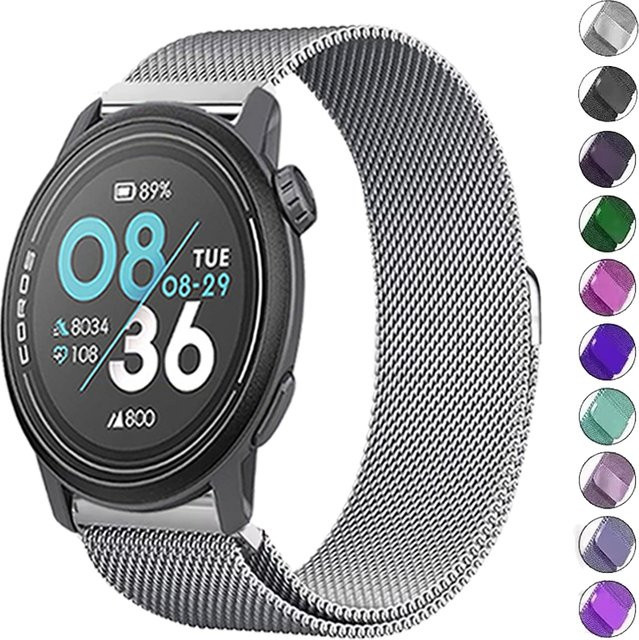 COROS Uhrenarmband Milanaise, Edelstahl, Unisex - Bild 1