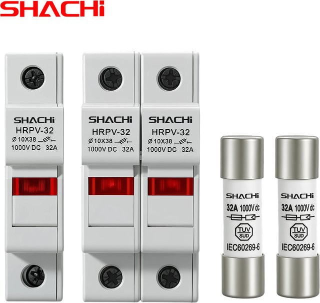 SHACHI DC-Sicherungshalter 1038mm für Hochspannungs-Solar-PV-String-Sicherungen 1000V Photovoltaik-Schutzvorrichtung - Bild 1