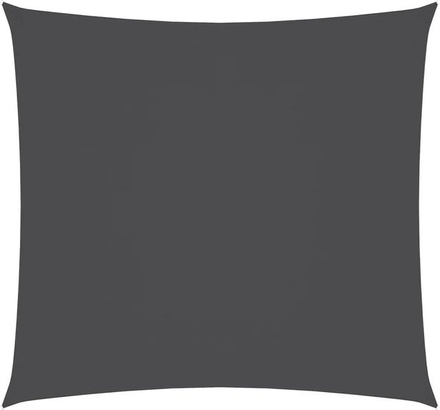 Furnicato Sonnensegel aus Oxford-Gewebe quadratisch in Anthrazit, Breite: 36 m, Höhe: 36 m - Bild 1