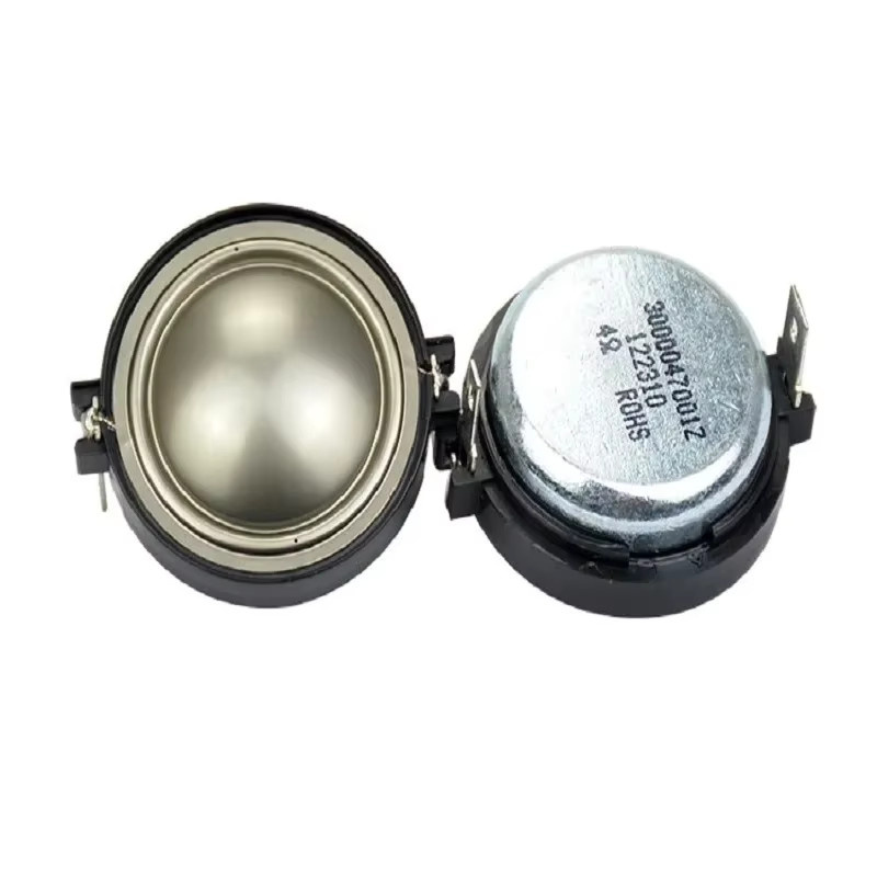 QIGOM 1-Zoll Hochtöner Lautsprechereinheit 20W 4 Ohm in Silber für E20 E80 EC35 2-Wege Audio DIY Reparaturset 2 Stück - Bild 3