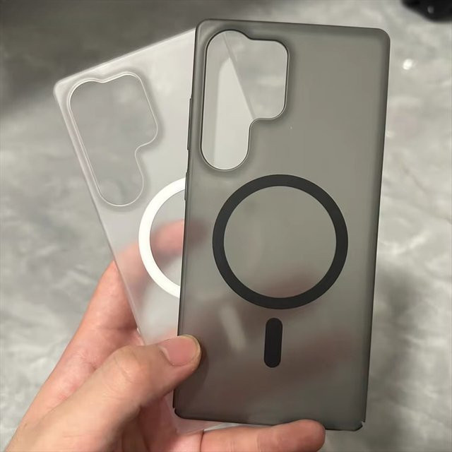 Matte transparente MagSafe magnetische Schutzhülle für Samsung Galaxy S26 Ultra S25 S24 S23 A57 A37 A17 A07 A56 A36 A26 A55 A54 A35 A16 A06 Cover - Bild 1