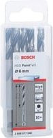 Bosch PointTeQ HSS Spiralbohrer-Set 10-teilig aus Edelstahl in Schwarz und Silber, Ø 6,0 mm - Bild 1