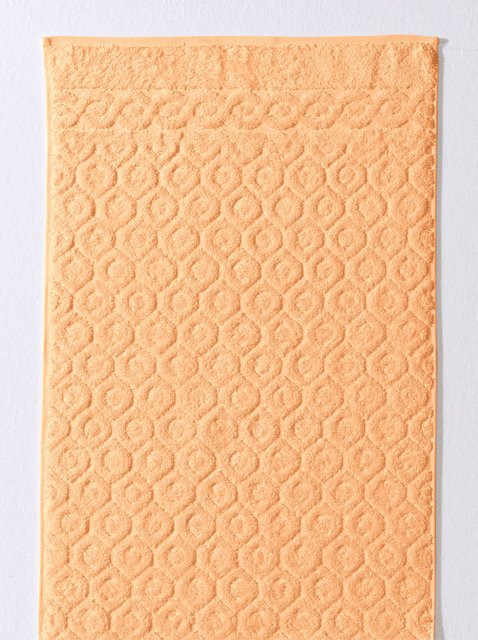 Ross Handtuch Set aus 100% Baumwolle in Apricot, bestehend aus 2 Duschtüchern (Breite: 75 cm, Länge: 150 cm), 1 Badetuch (Breite: 100 cm, Länge: 150 cm) und 4 Waschlappen - Bild 1