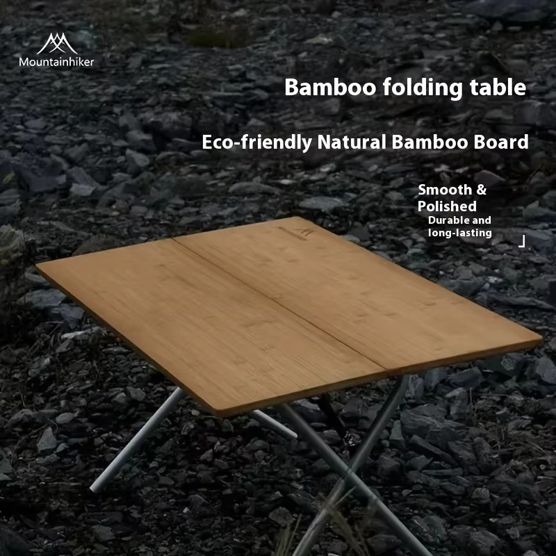 MOUNTAINHIKER tragbarer Outdoor-Campingtisch mit kompaktem Klappdesign für Picknick, Grillen, Wandern und Reisen - Bild 3