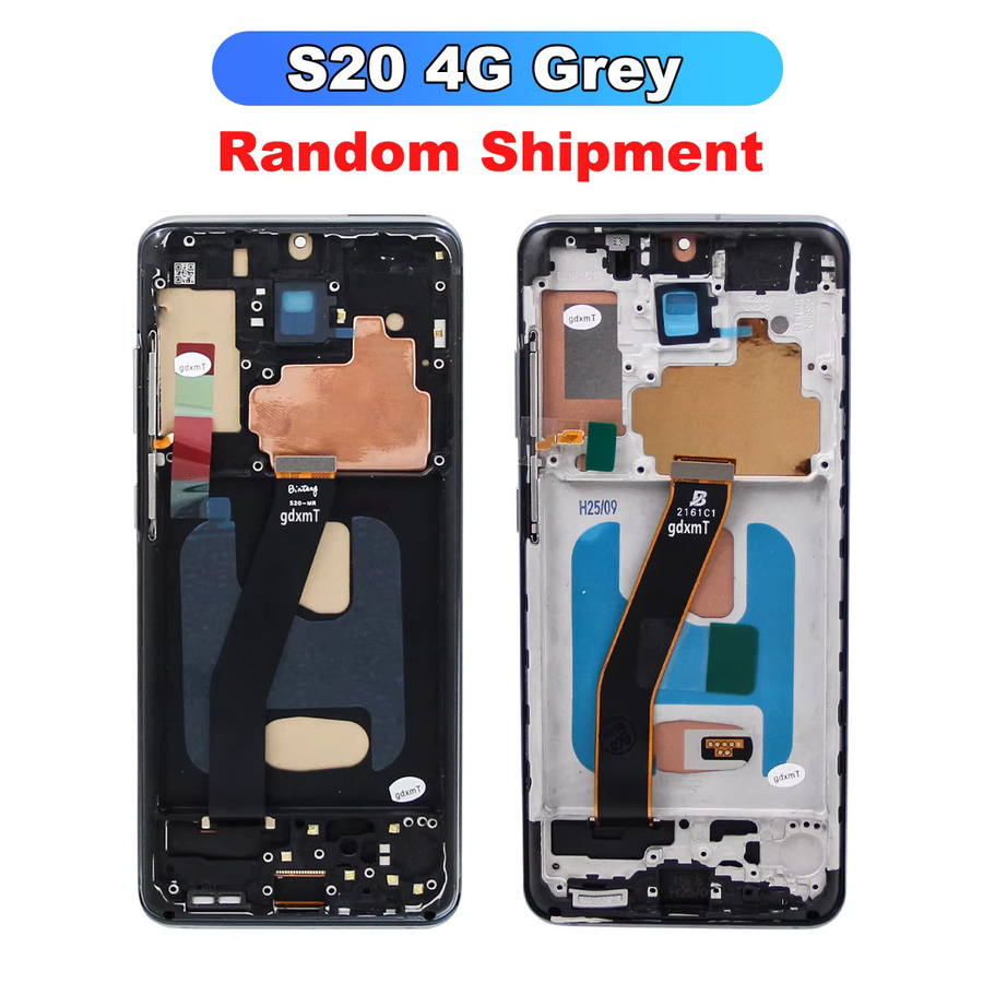 Samsung S20 Ersatz Display mit Rahmen inklusive 4G LCD Touchscreen Digitizer in Schwarz für G980 G980F G980F/DS - Bild 4