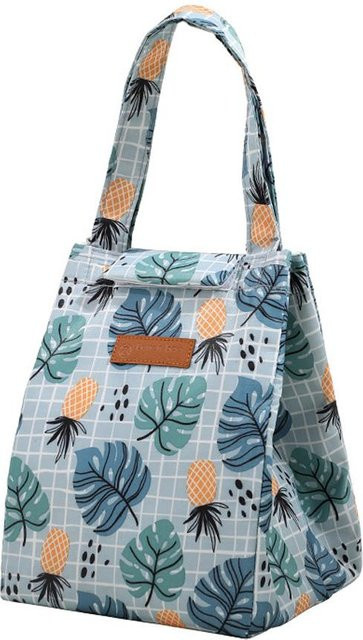 Isolierte Thermo-Lunchtasche von Love Home Garden für Picknick und Reisen, wasserdichte Kühltasche in Blau - Bild 1