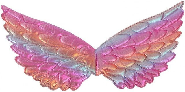 jinmeige Prinzessin Engel Flügel, pink, bunt, Plüsch / Textil - Bild 1