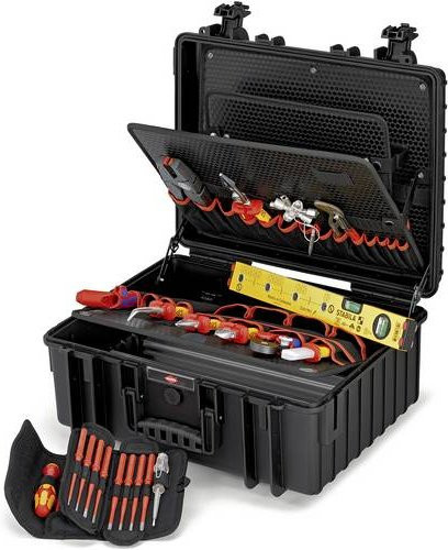 Knipex Robust 34 Elektro Werkzeugkoffer 26-teilig bestückt - Bild 1