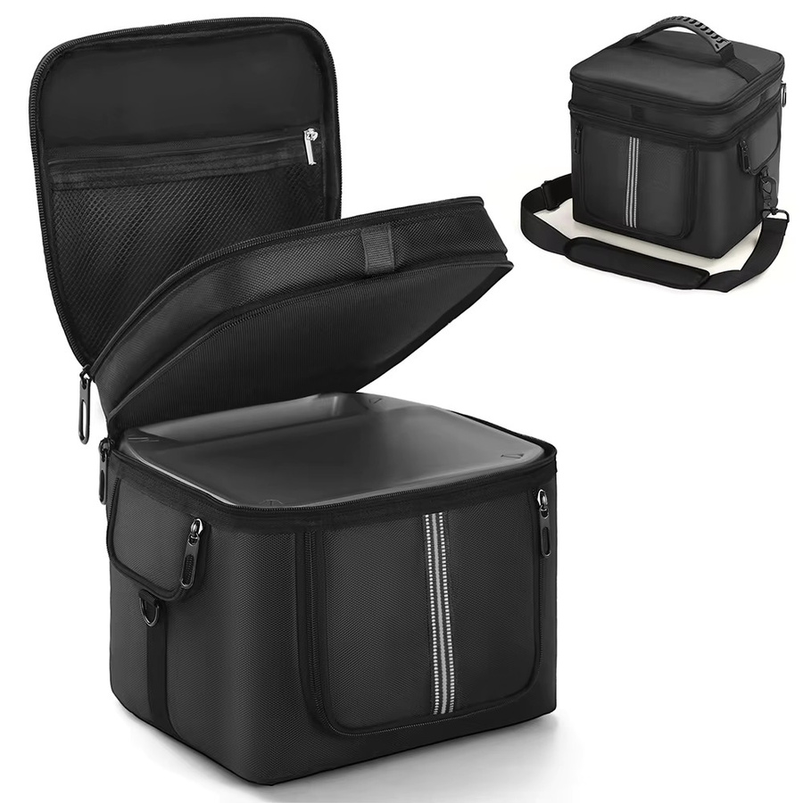 ATUOTIN Tragbare Powerstation-Tasche mit Schultergurt und Griff für Ecoflow River 2 Pro & Ecoflow River 2 Max, Schwarz - Bild 5