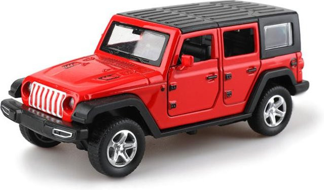 Linyi toy car Wrangler Legierungs-Jeep, Automodell, 1:36, Schwarz, ab 4 Jahren - Bild 1