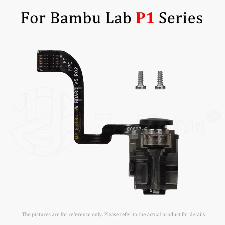 Bambu Lab Extruder-Filamentsensor für X1, P1 und A1 Serie in Schwarz - Bild 2