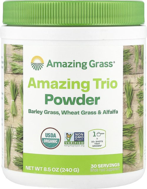 Amazing Grass Amazing Trio Gerstengras Weizengras & Luzerne 240 g - Bild 1