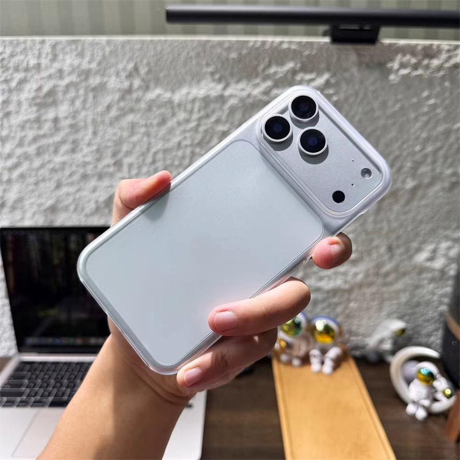 YX Ultradünne matte Handyhülle aus hartem PC für iPhone 17 Pro Max, 16, 15, 14, 13, 12, 11 und 16E in Transparent - Bild 3