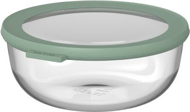 Mepal Cirqula Glas-Frischhaltedose, 1250 ml, Nordic Sage, luftdicht und auslaufsicher - Bild 1